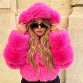 Eco Pelliccia Fucsia