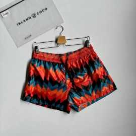 Costume Island Coco Bikini Arancio Tetris